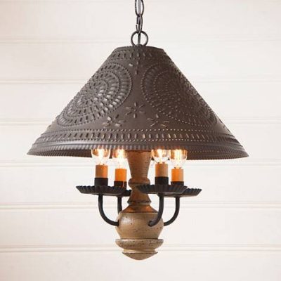 Homespun Shade Light in Americana Colors