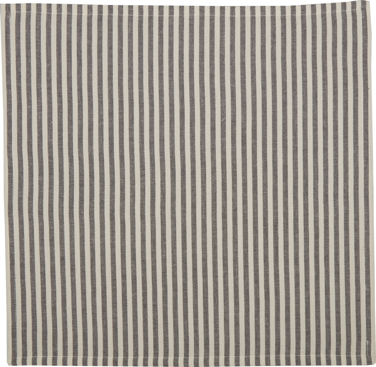 Farmhouse Ticking Gray Napkins, Set/4 - Image 4
