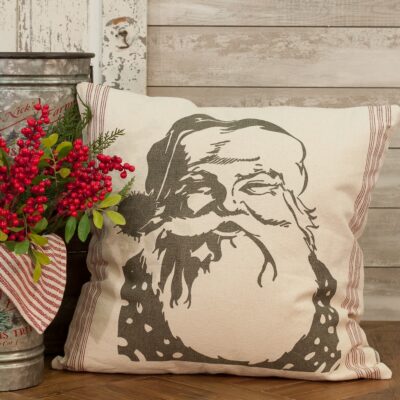 Jolly Santa 25" x 25" Filled Pillow