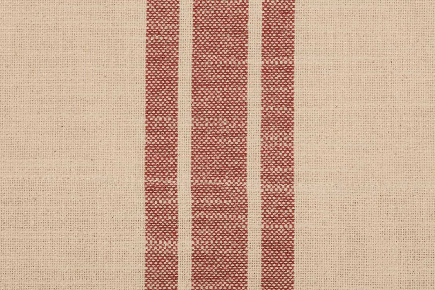 Market Place Red Grain Sack Stripe Panels – Set/2 - Image 5