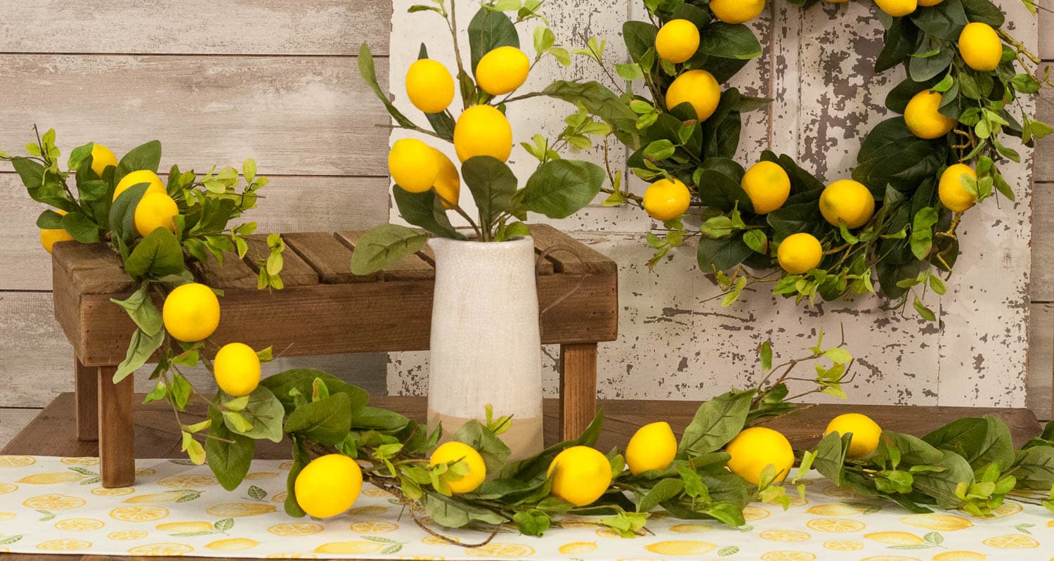 Lemon & Foliage Garland - Image 2