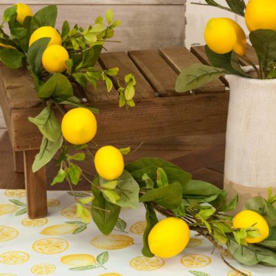 Lemon & Foliage Garland