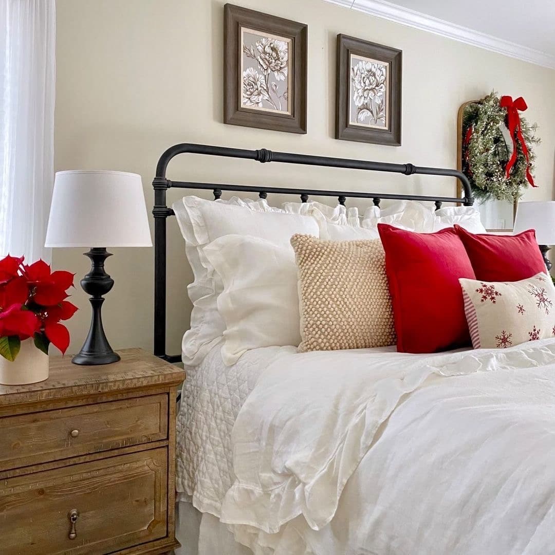 Provincial Linen White Duvet Cover - King - Image 11