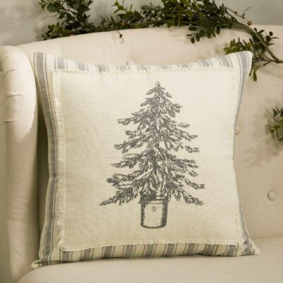 Sketched Tree 18" x 18" Pillow Cover