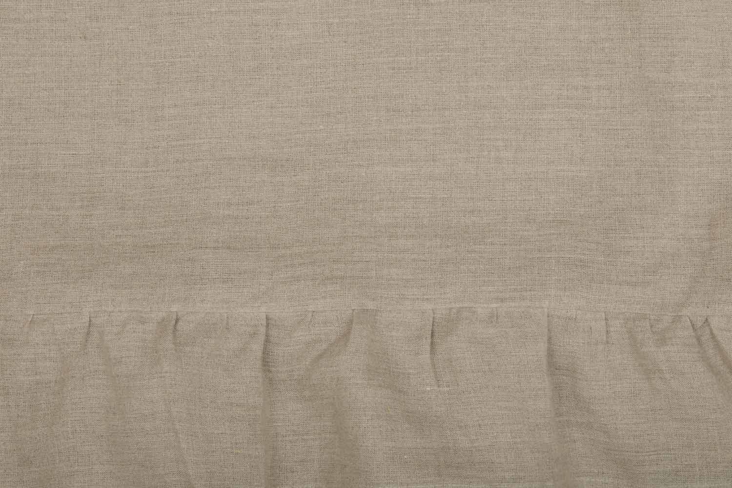 Provincial Linen Natural Duvet Cover - Queen - Image 6