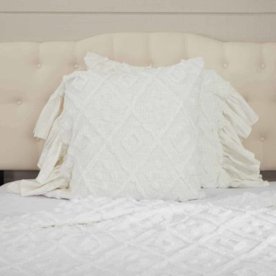 harmony fabric euro sham farmhouse pillow cover