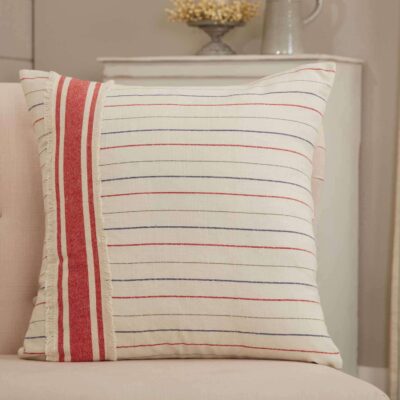 betsy stripe 20" x 20" pillow cover farmhouse pillowcase