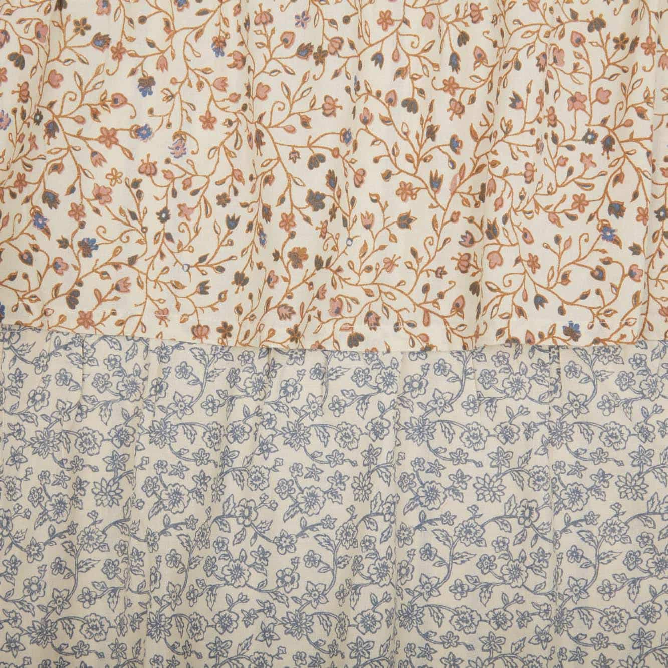 Kaila Ticking Stripe Ruffled Shower Curtain - Image 3