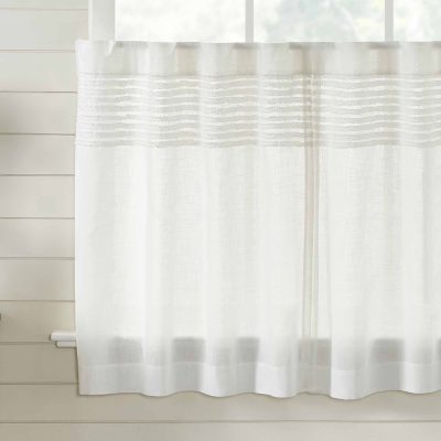 kathryn tiers set of two farmhouse cafe curtains