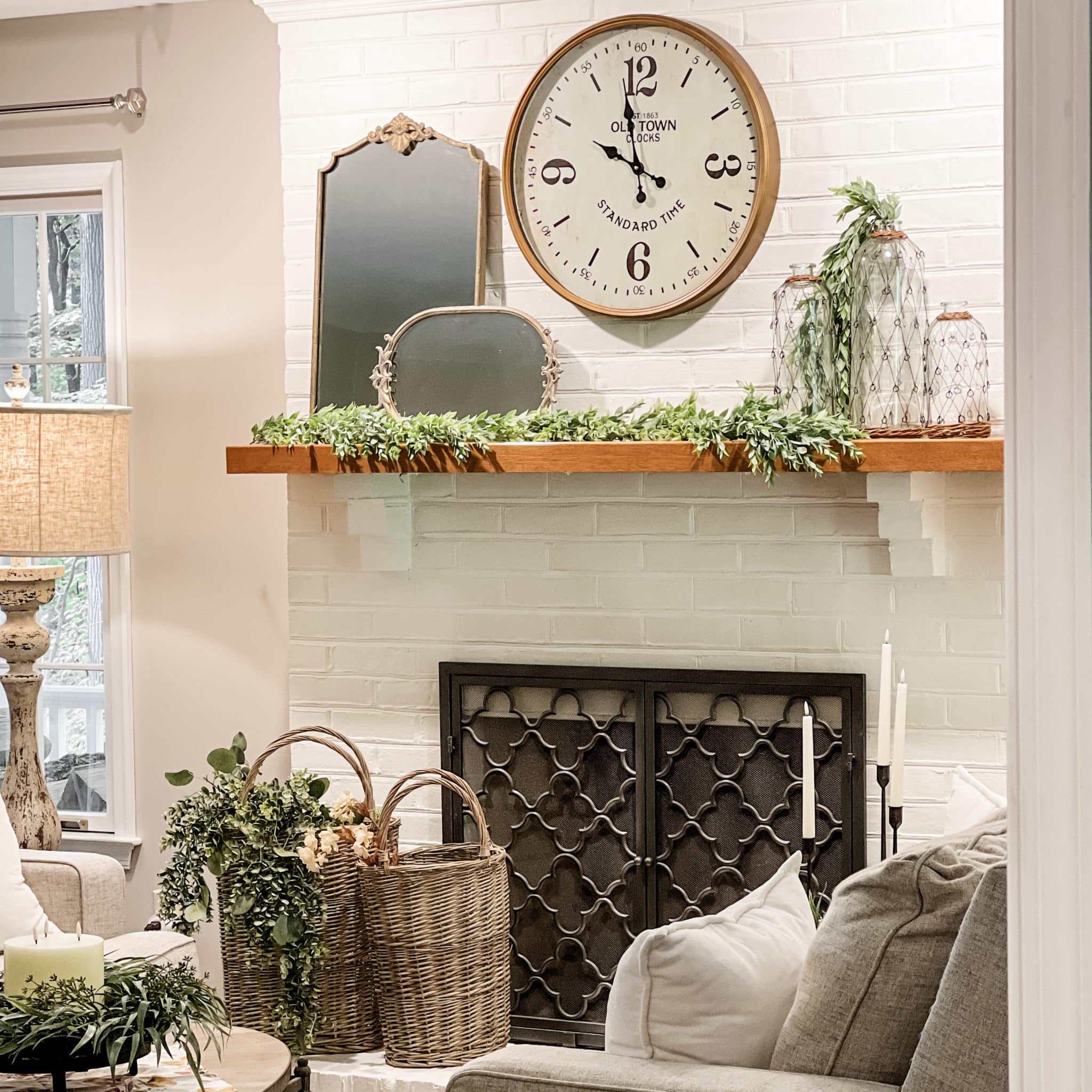 Old World Vintage Station Clock - Image 4