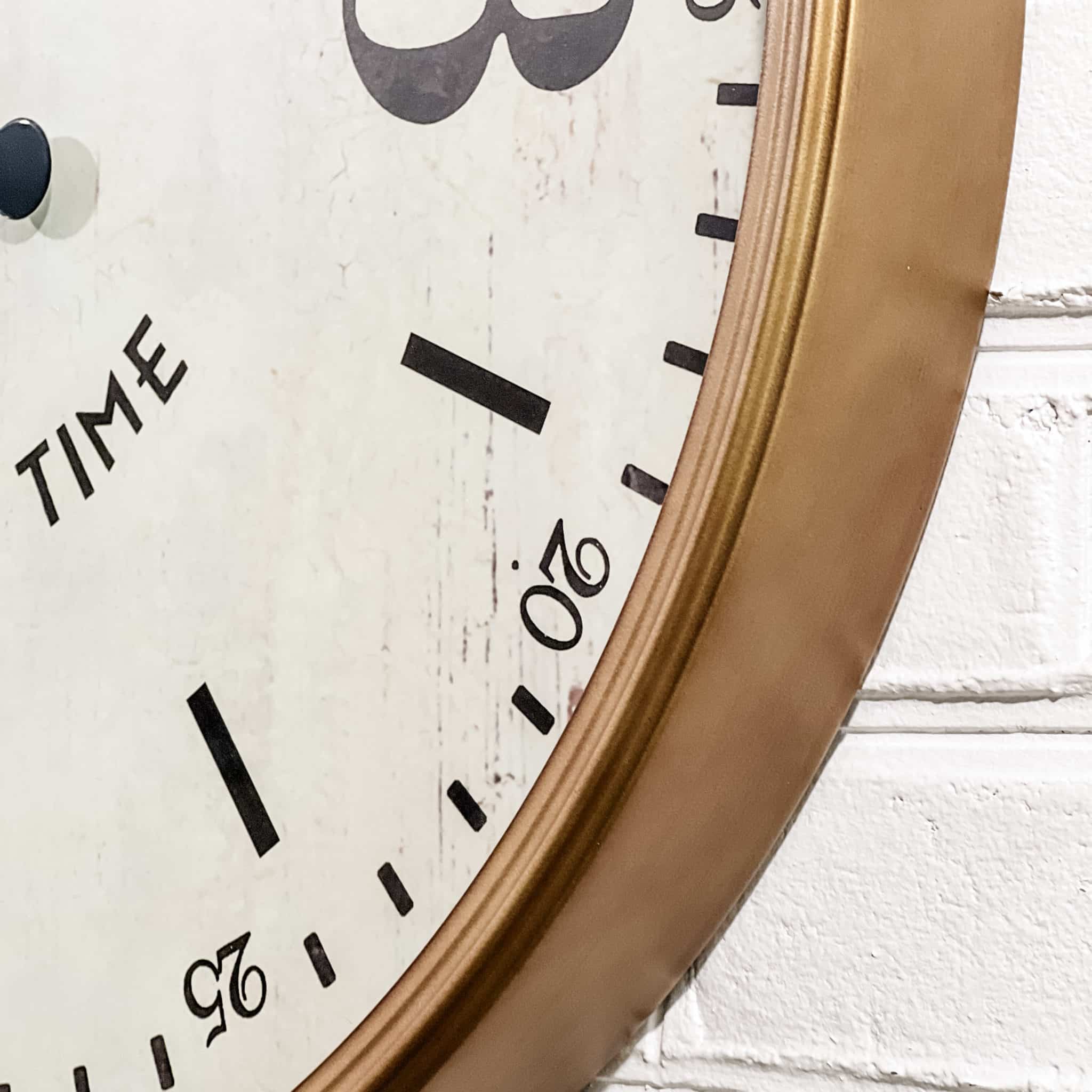 Old World Vintage Station Clock - Image 6