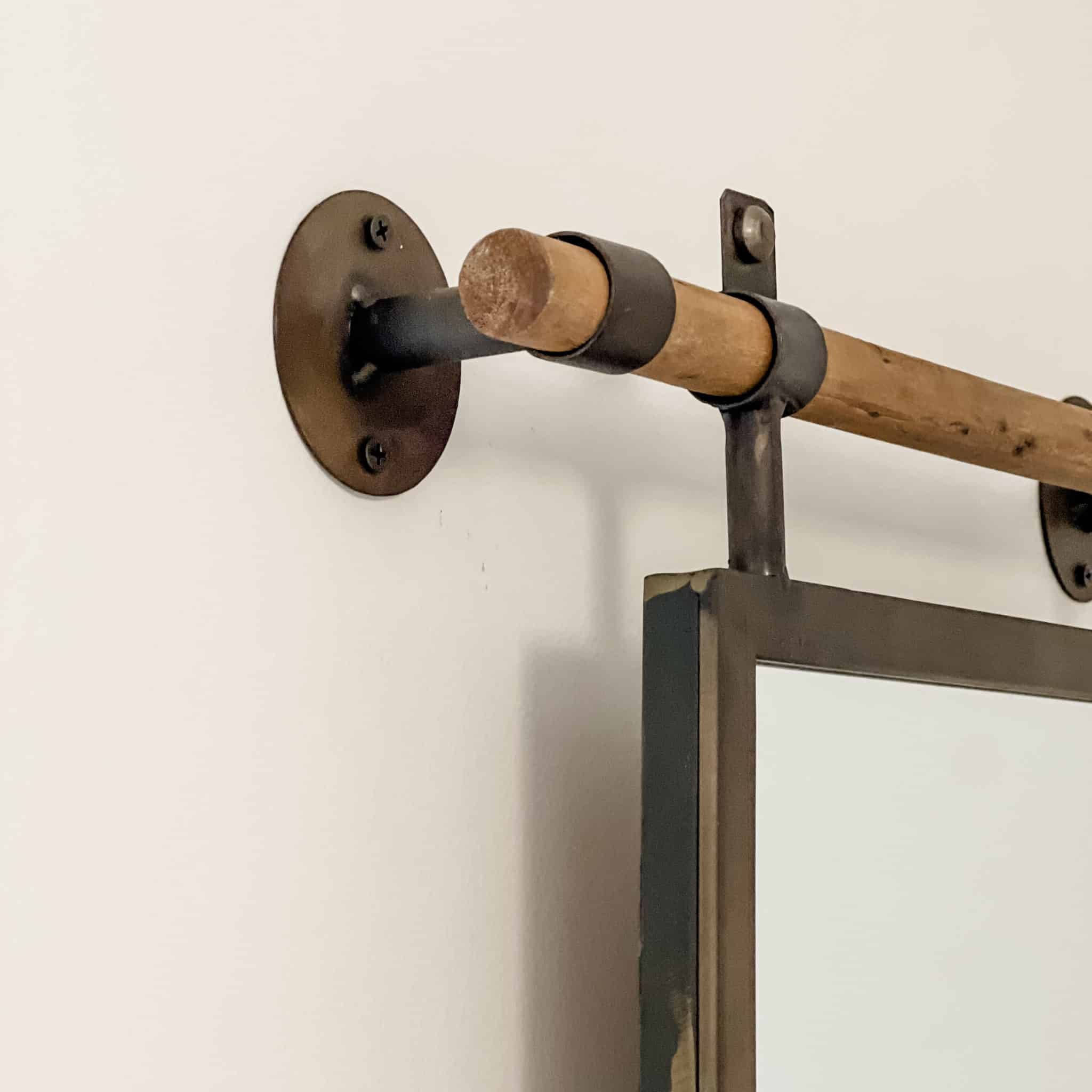 Kanani Mirror w/ Wooden Dowel Hanger - Image 7