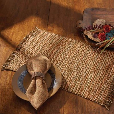 Harvest Tweed Placemats, Set/4