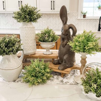 Gathered Greens Half Orb, Set/6 Assorted