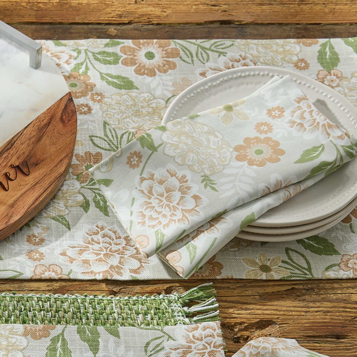 Garden Grace Table Runner - 36" - Image 3