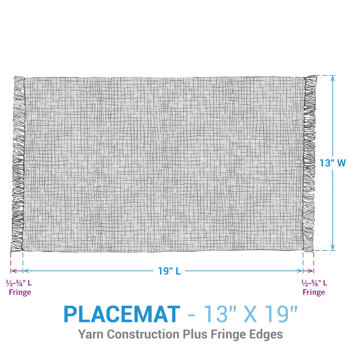 Cliffside Plaid Placemats, Set/4 - Image 5