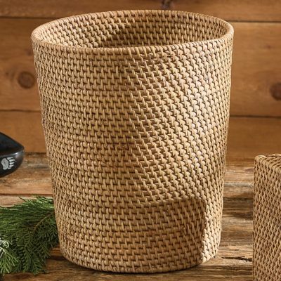 Rattan Waste Basket