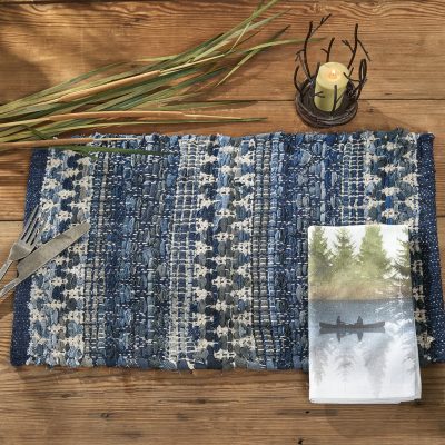 Dressed Up Denim Placemats, Set/4