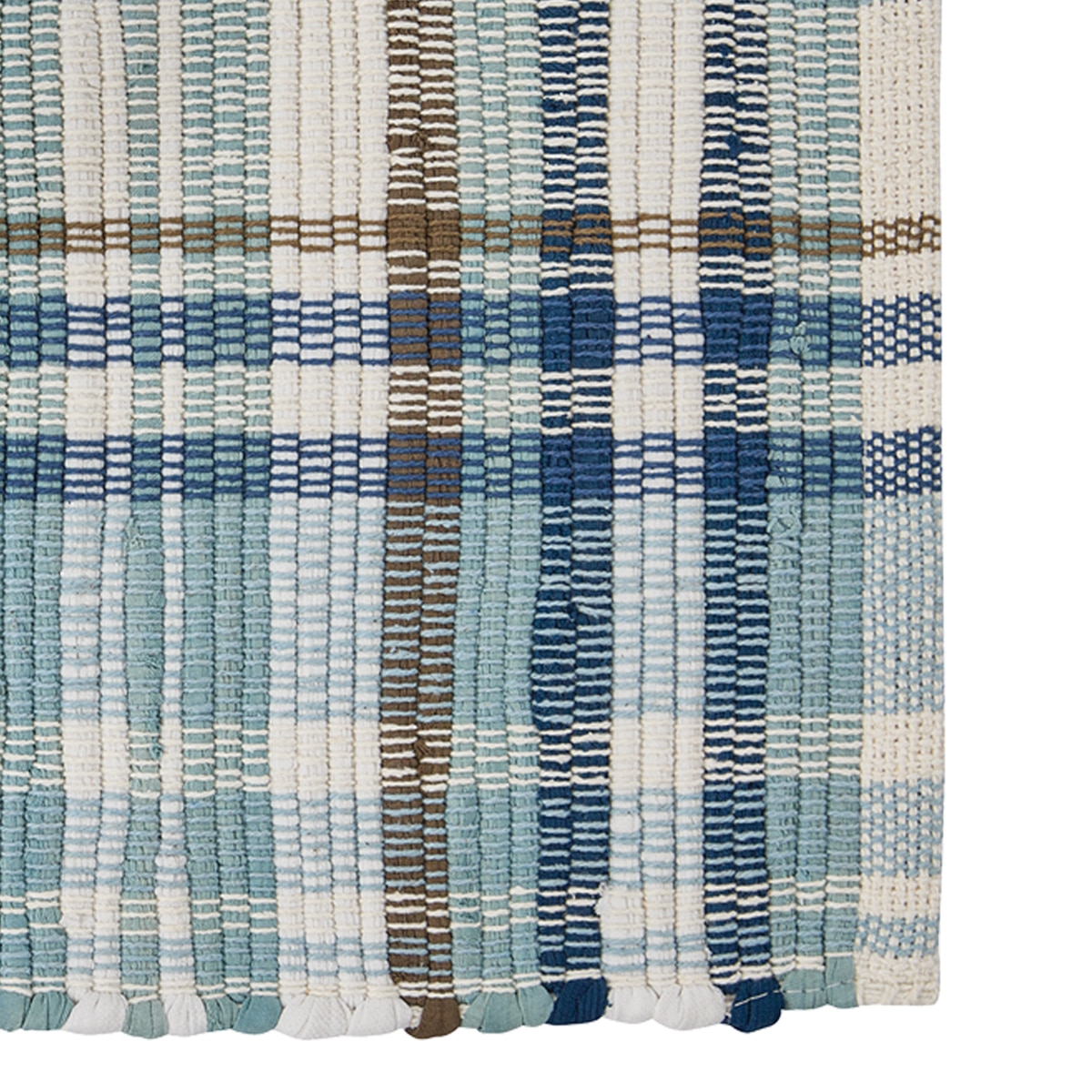 Driftwood Plaid Chindi Placemats, Set/4 - Image 13