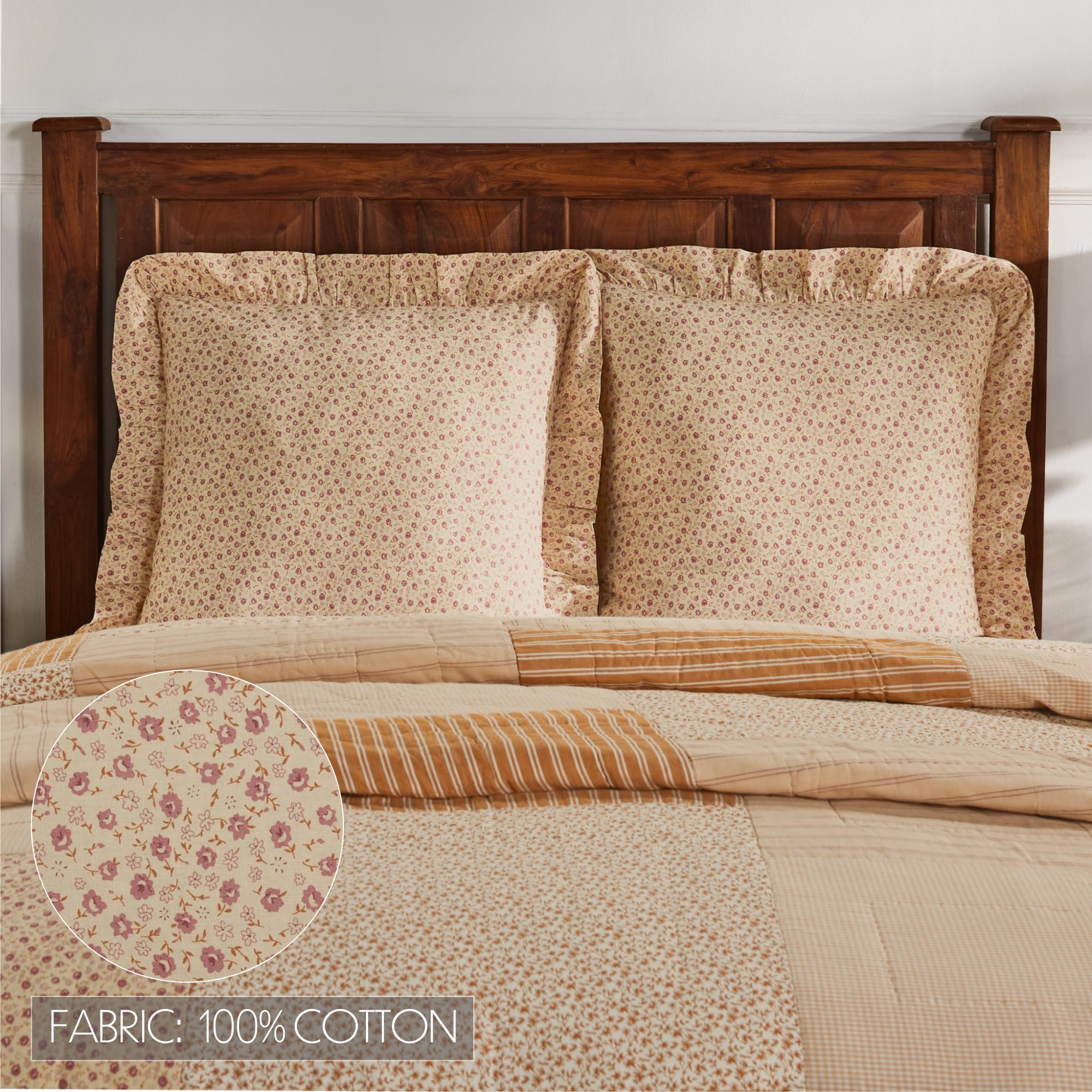 Camilia Fabric Euro Sham - Image 2