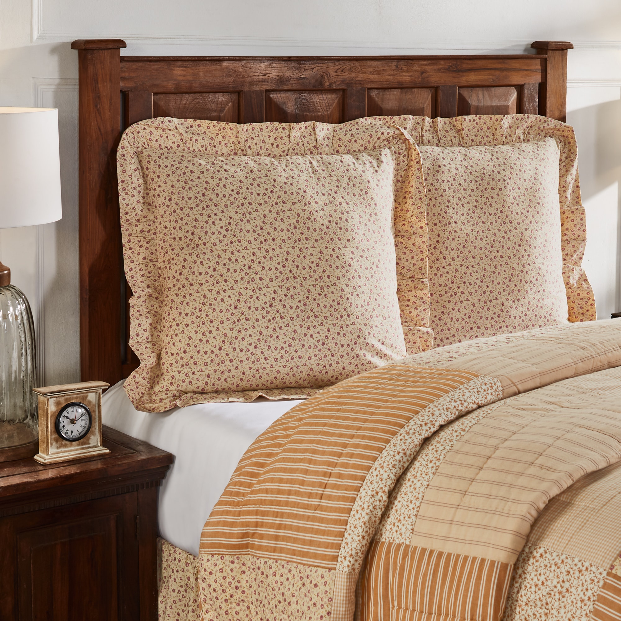 camilia fabric euro sham farmhouse pillow cover