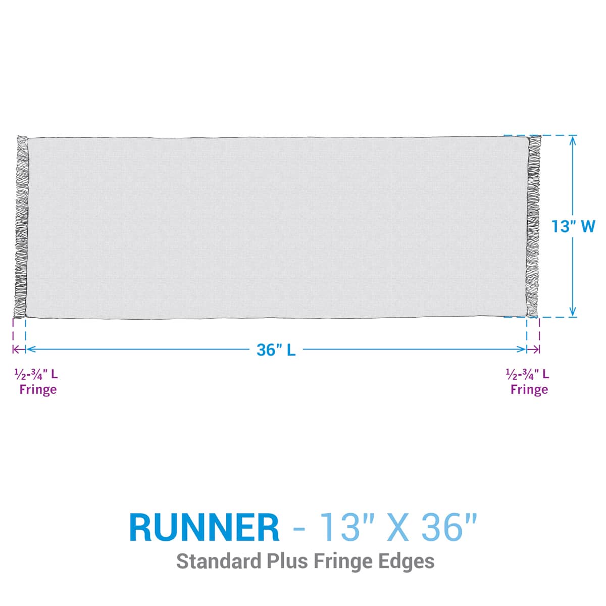 Stafford Black & Cream Table Runner - 36" - Image 3