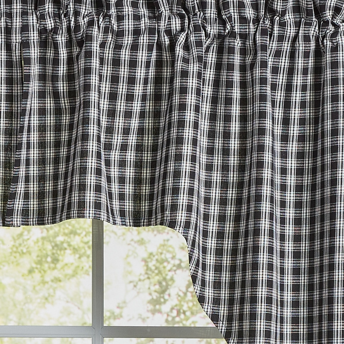 Stafford Black & Cream Swags, 36" Set/2 - Image 3