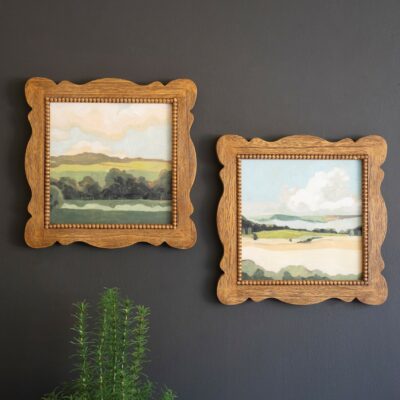 Painted Pastures Framed Wall Art, Set/2 Assorted