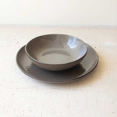 Farmhouse Simplicity Bayou Plate & Bowl Set, Set/24