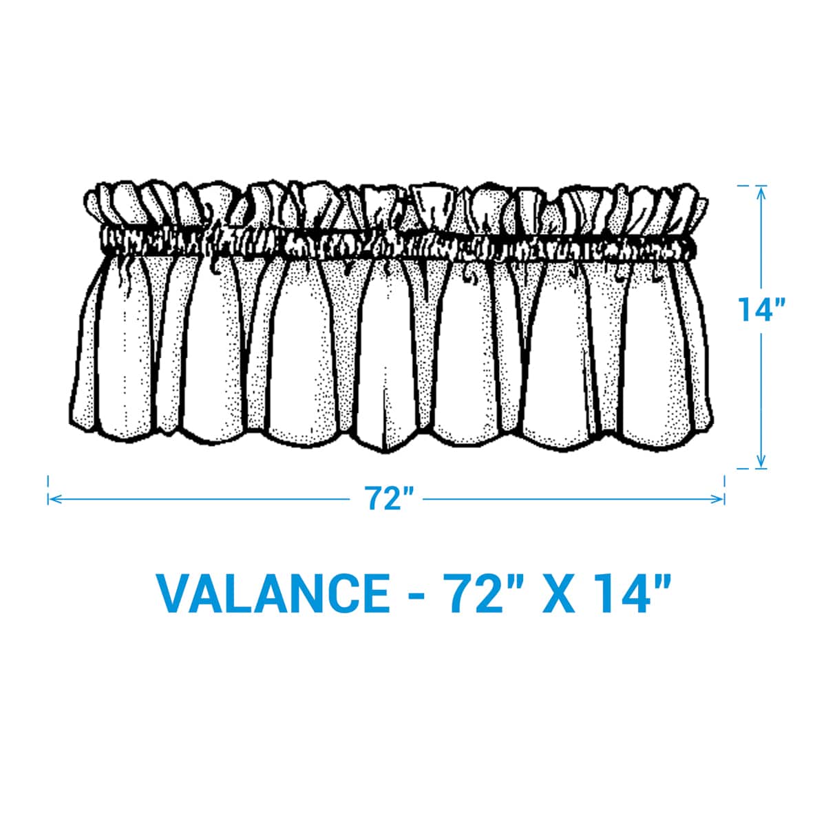 Stafford Black & Cream Valance - Image 5