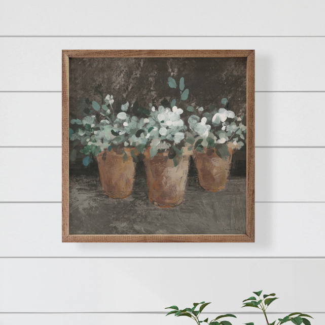 Geranium Glory II Flowers Wooden Sign - Image 3