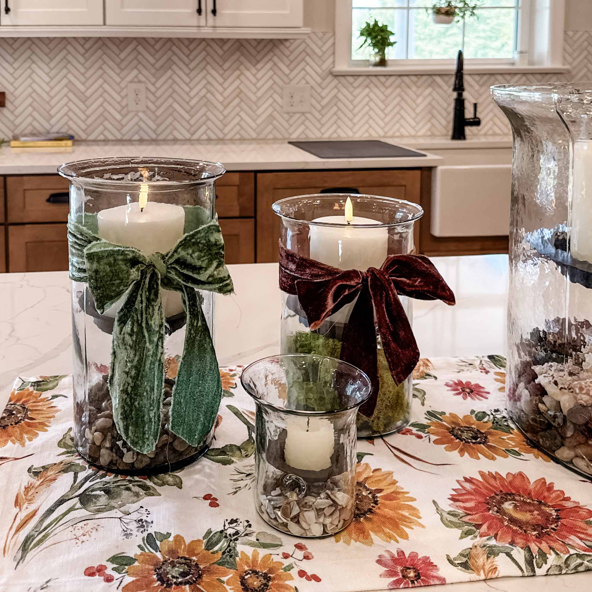 Velvet Green Ribbon w/ Raw Edge - Image 11