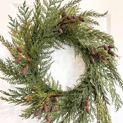 Whispering Cedar Wreath