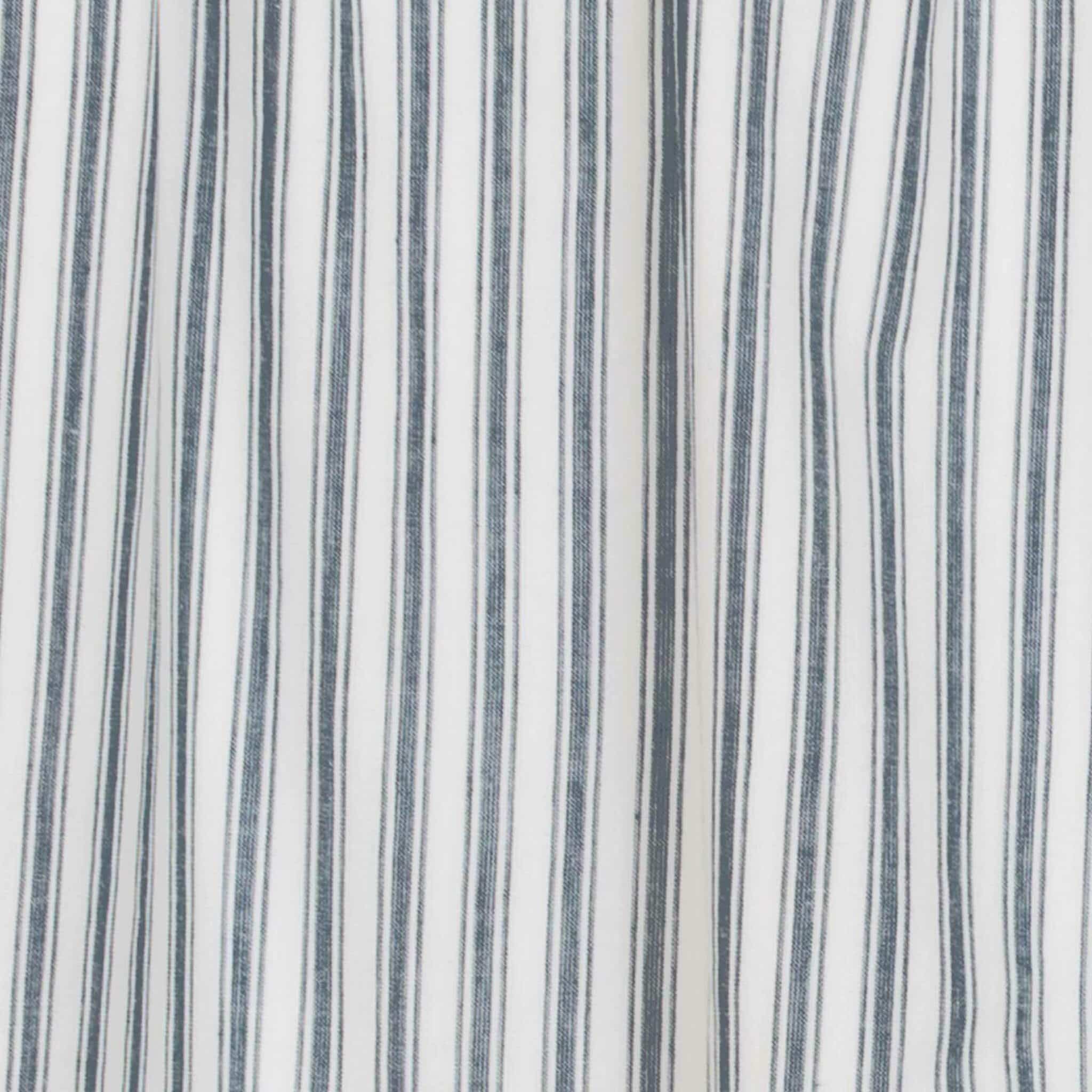 Sawyer Mill Blue Ticking Stripe Door Panel - Image 5
