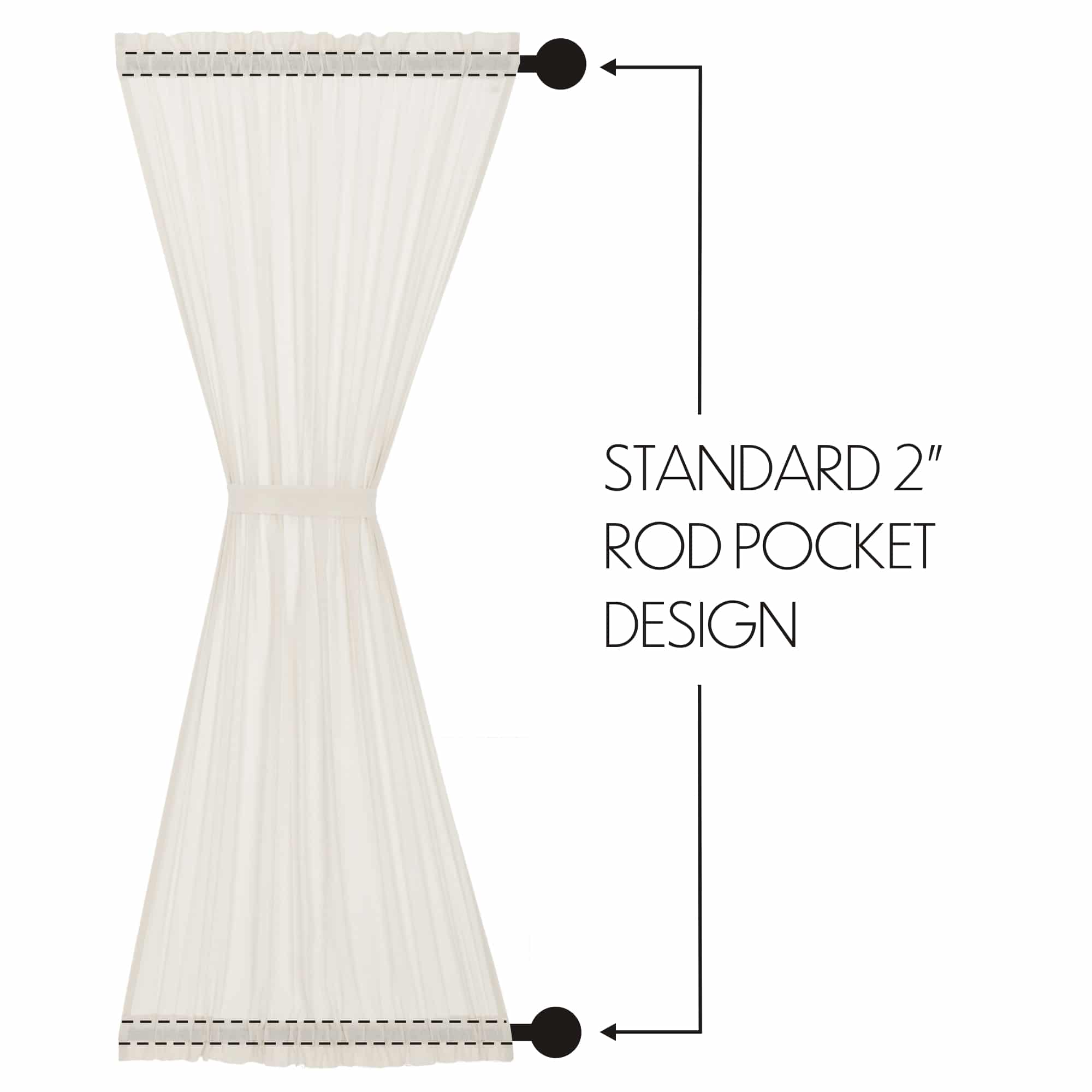 Tobacco Cloth Antique White Door Panel - Image 4