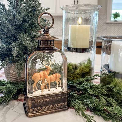 Quiet Winter LED Snow Globe