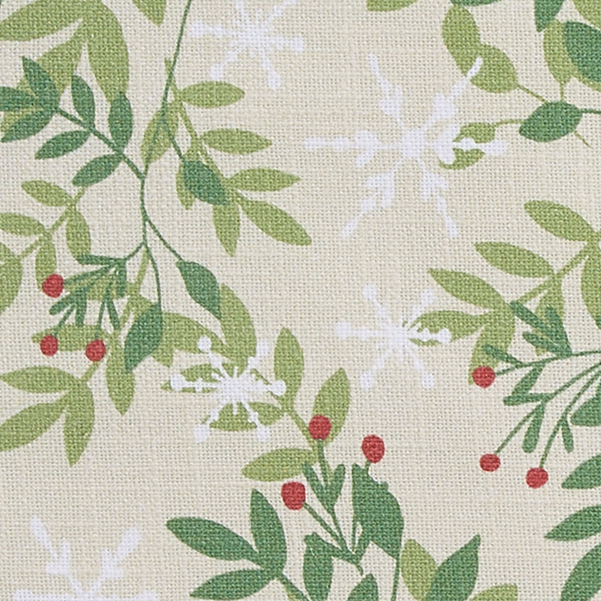Snowflakes & Berries Table Runner - 36" - Image 3