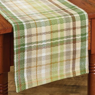 Winter Morning Plaid Table Runner - 54"