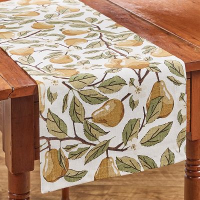 Golden Pear Table Runner - 36"