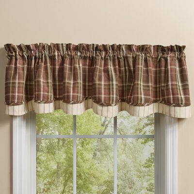 Sussex Lined Layered Valance