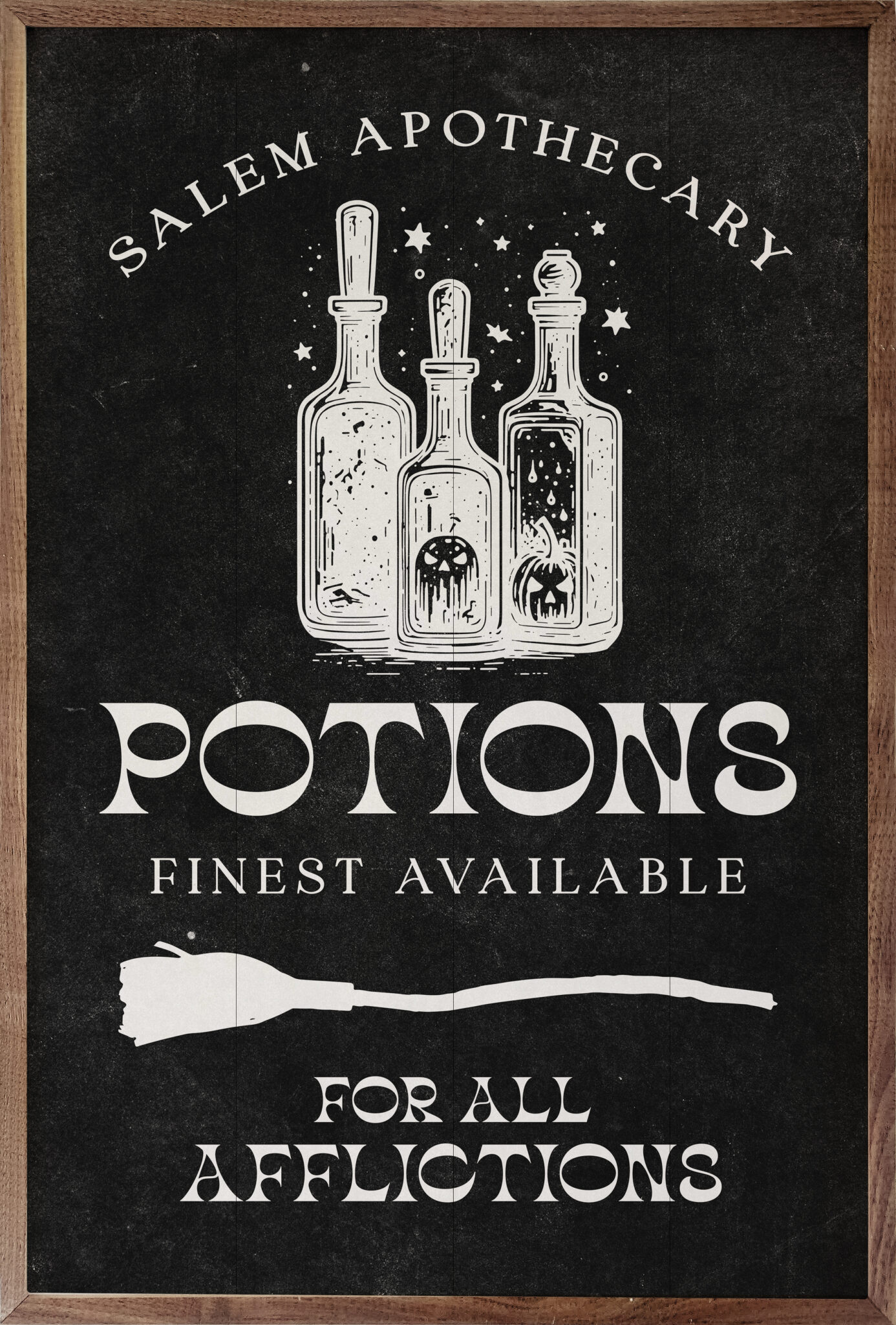 Potions Finest Available Wooden Sign – Choose Black or White - Image 6