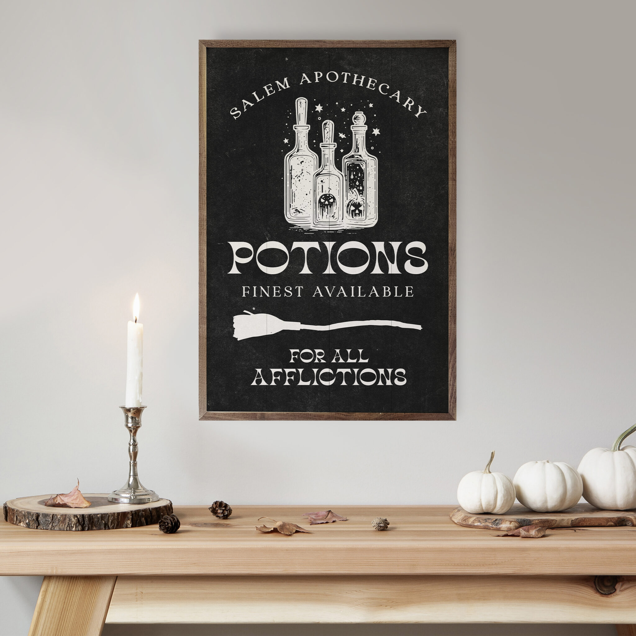 Potions Finest Available Wooden Sign – Choose Black or White - Image 3