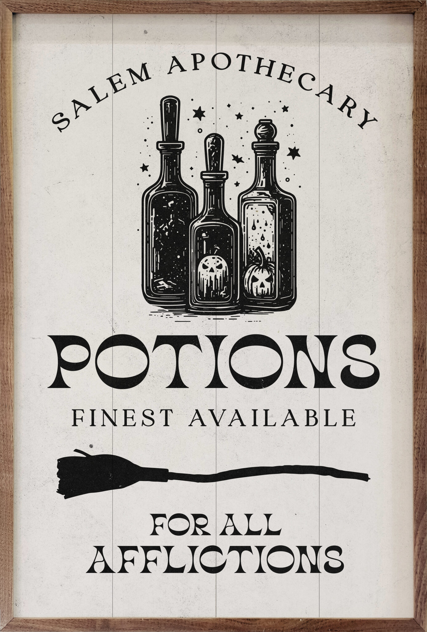 Potions Finest Available Wooden Sign – Choose Black or White - Image 7