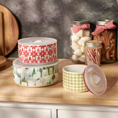 Snowy Splendor Server Set/3