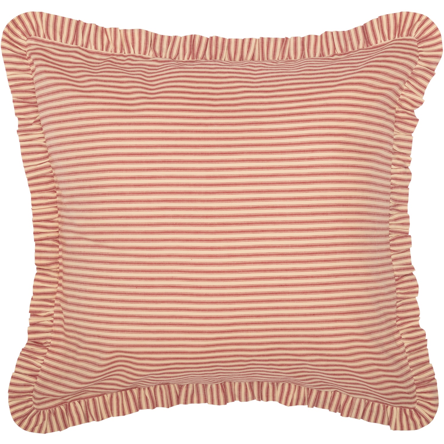 Sawyer Mill Red Fabric Euro Sham - Image 5