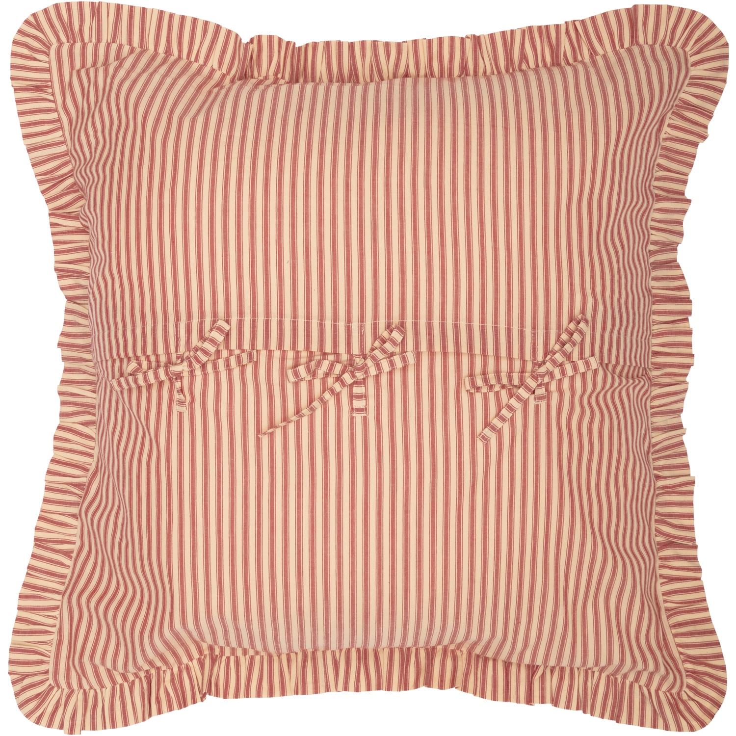 Sawyer Mill Red Fabric Euro Sham - Image 4