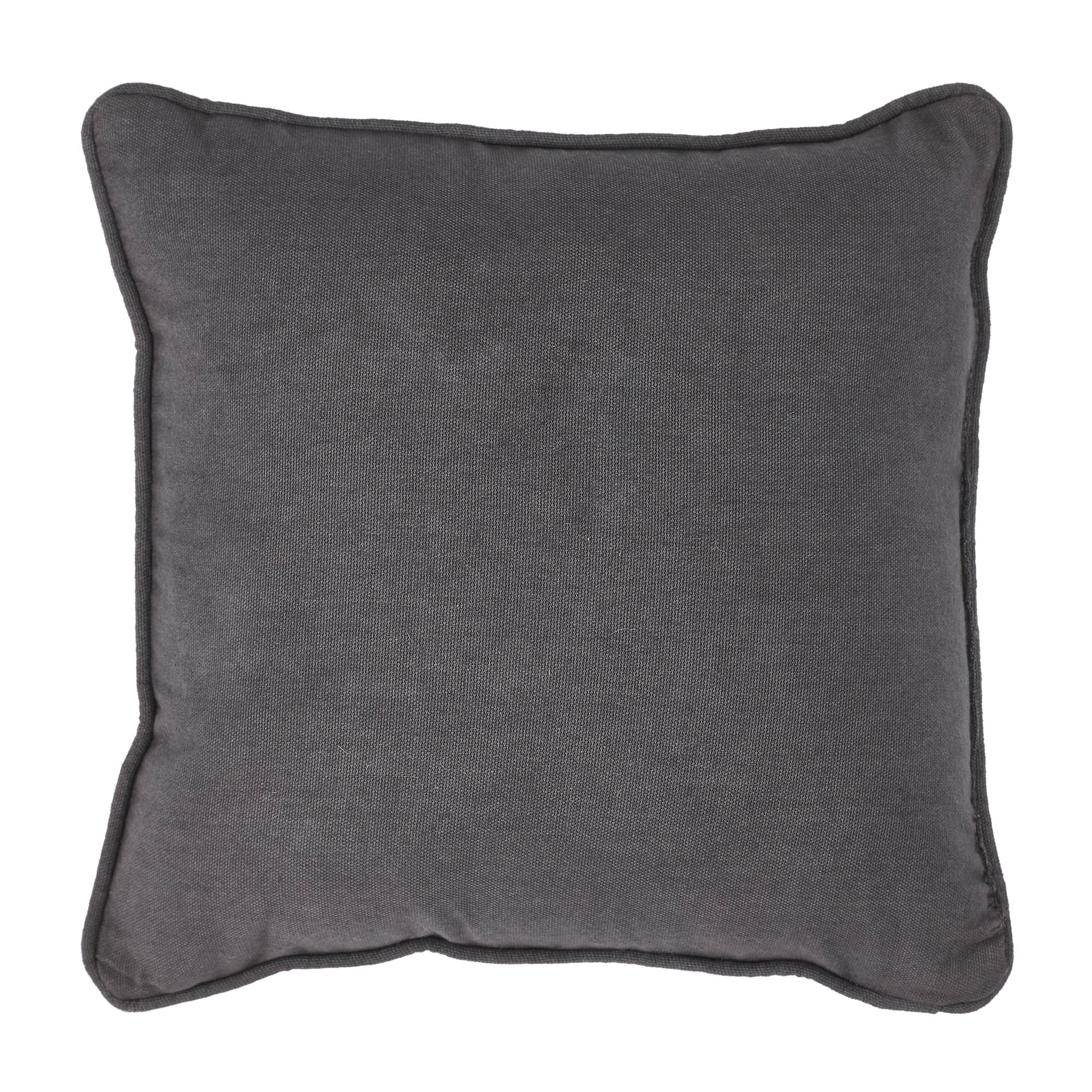 Snowflakes Grey Woolen Felt 12" x 12" Filled Pillow - Image 5
